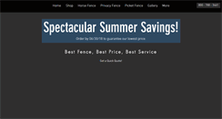 Desktop Screenshot of gardnerfence.com